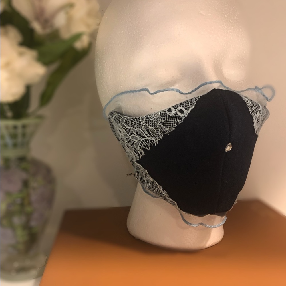 Handmade couture fashion mask